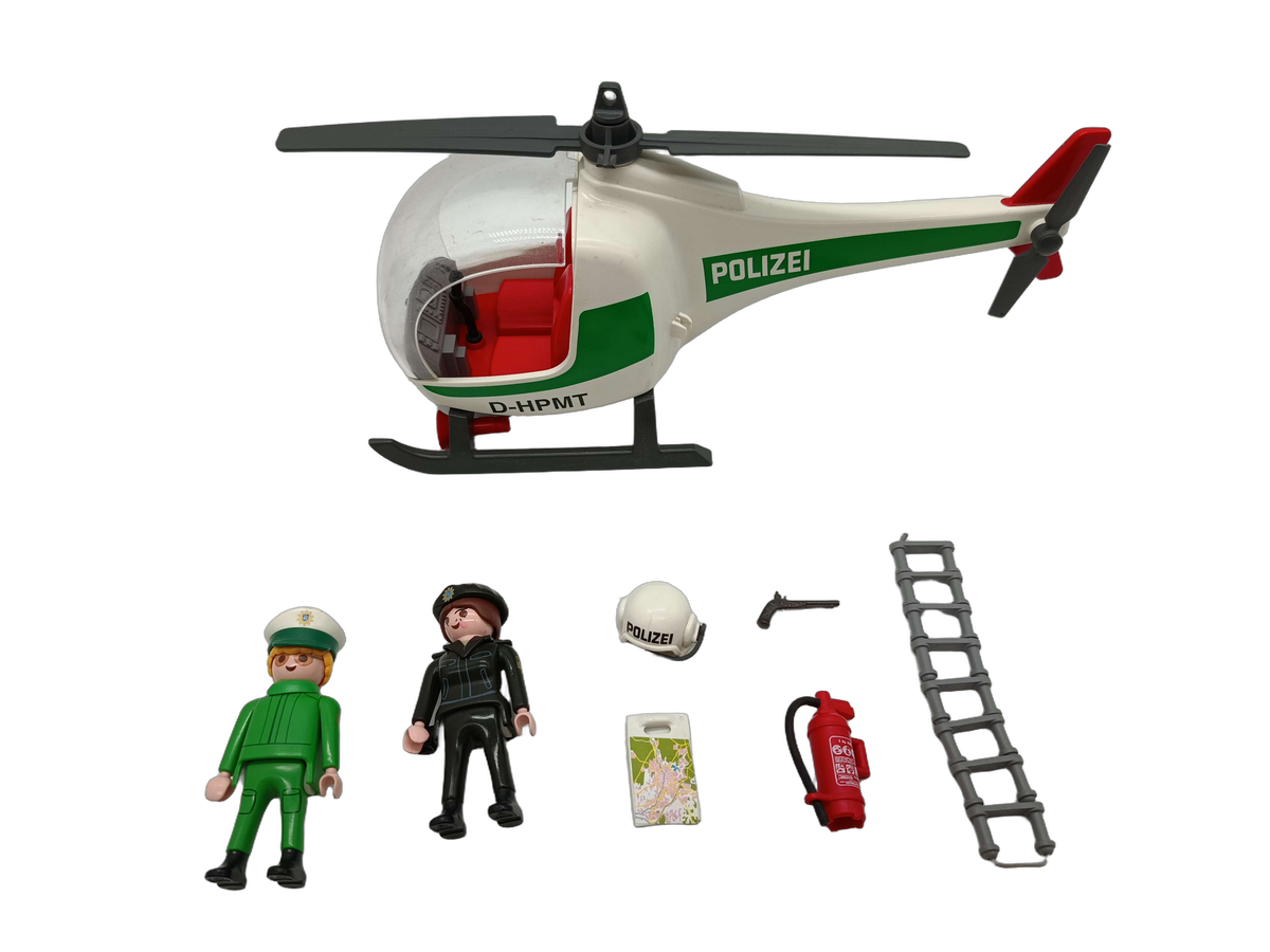 Playmobil 3907 Polizeihubschrauber Polizei Helikopter