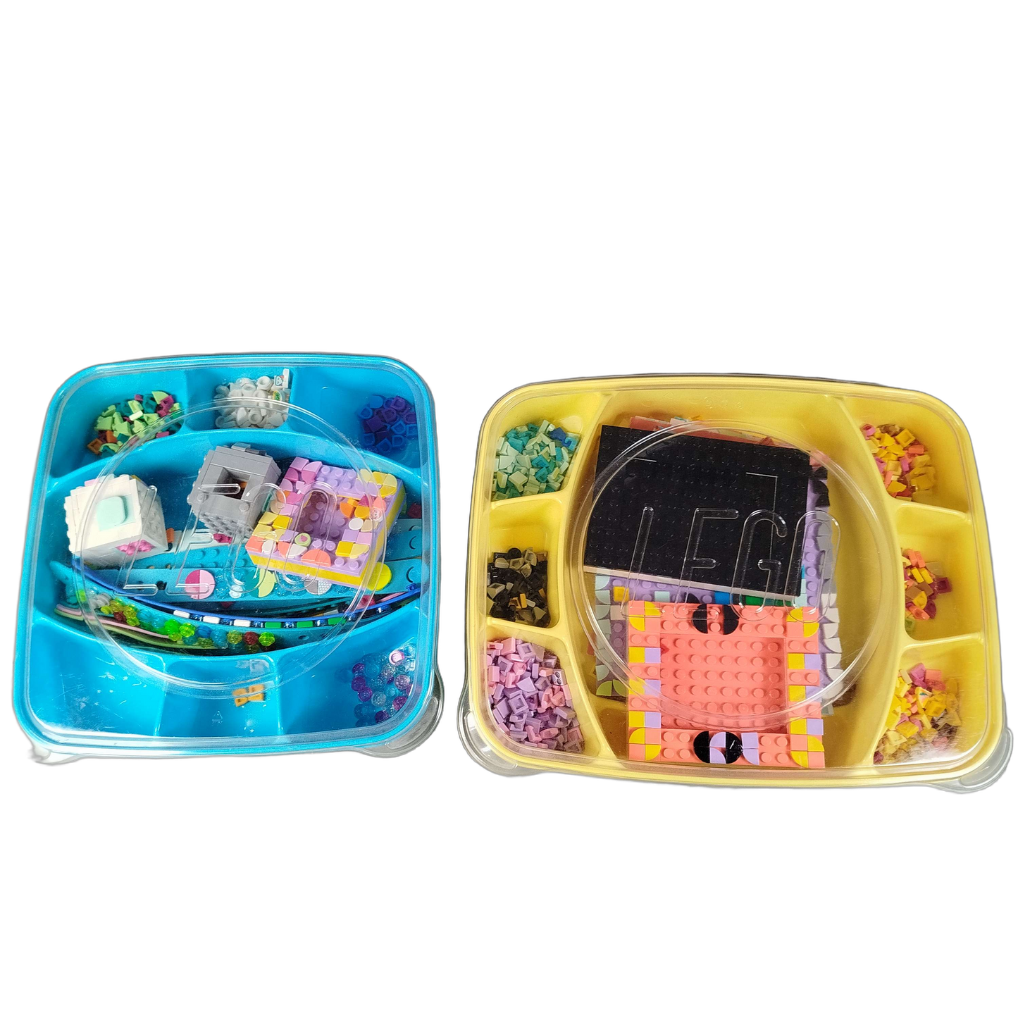 LEGO Bundle DOTS Set von 2 Sortierboxen mit Bausteinen