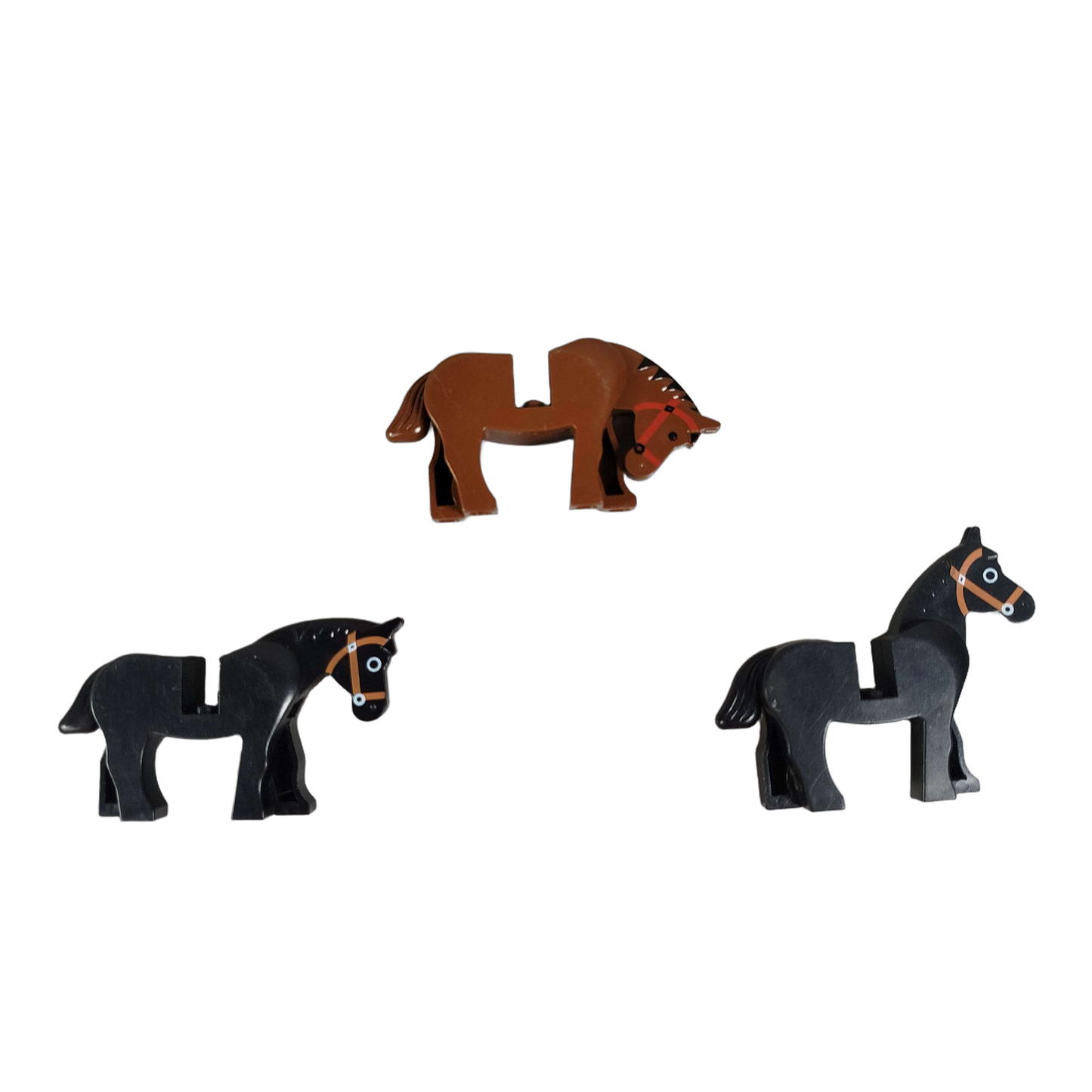 LEGO Bundle 7x Pferde Figuren