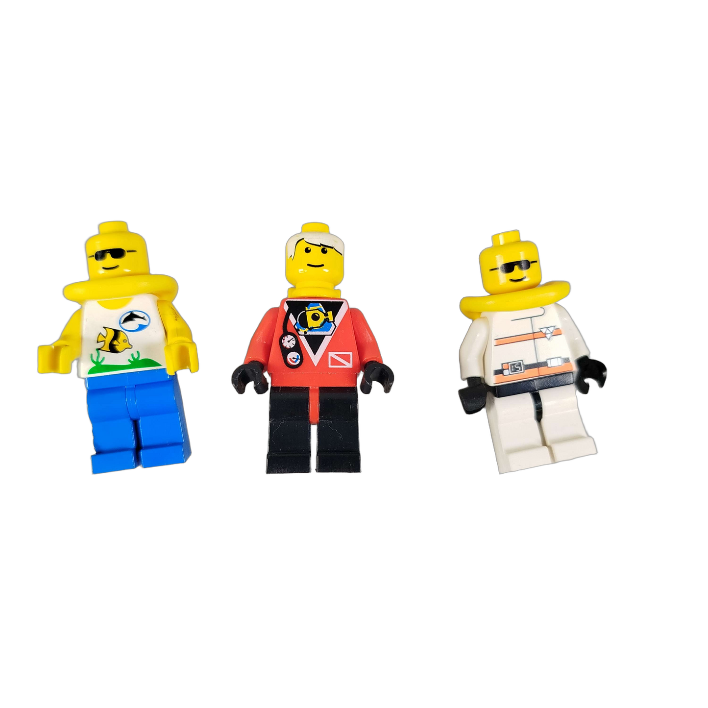 LEGO Bundle Unterwasser 5x Minifiguren Taucher Figuren