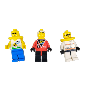 LEGO Bundle Unterwasser 5x Minifiguren Taucher Figuren