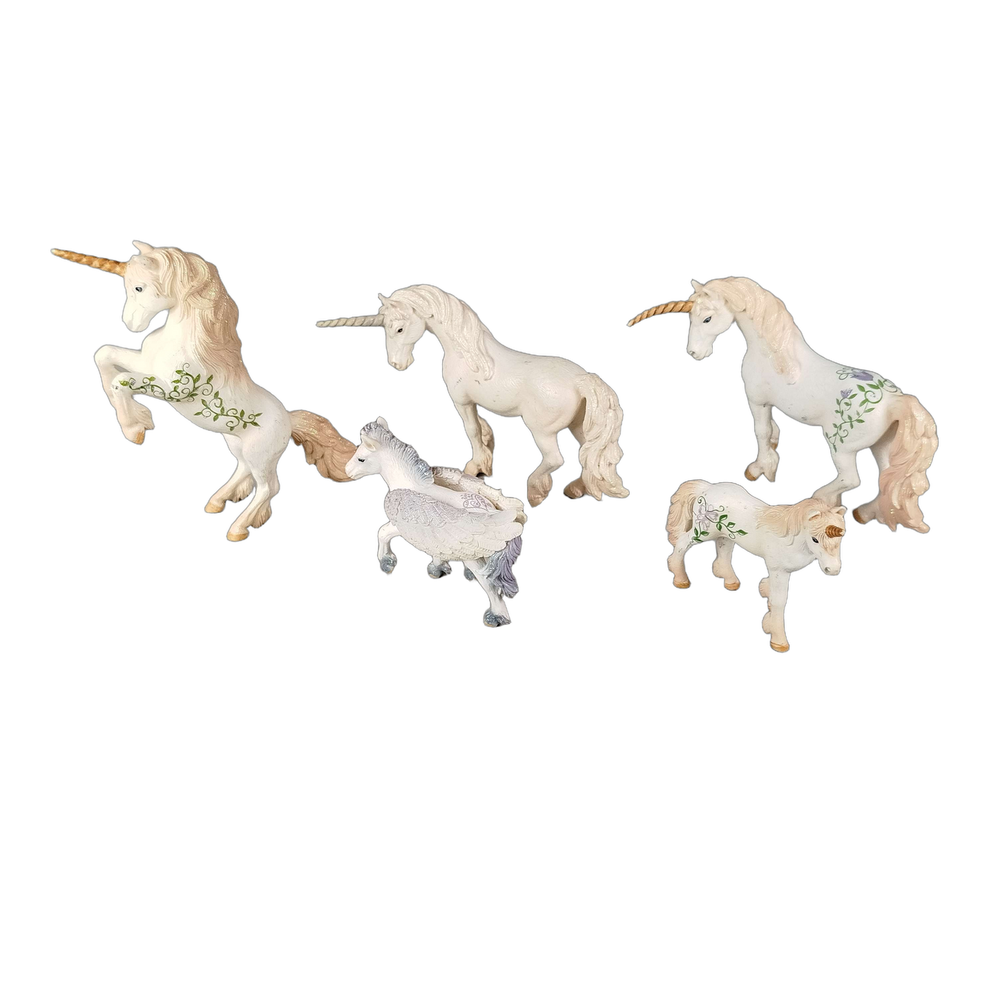 Schleich Bundle Einhorn & Pegasus Set von 5 Figuren