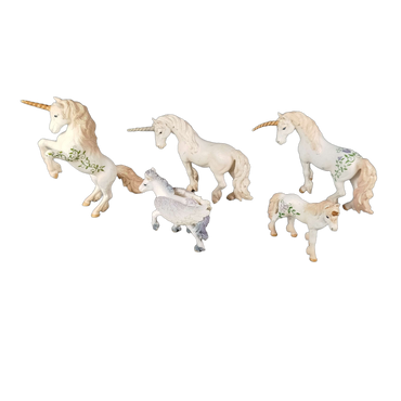 Schleich Bundle Einhorn & Pegasus Set von 5 Figuren