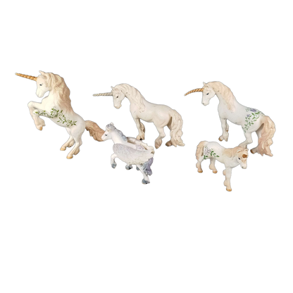 Schleich Bundle Einhorn & Pegasus Set von 5 Figuren