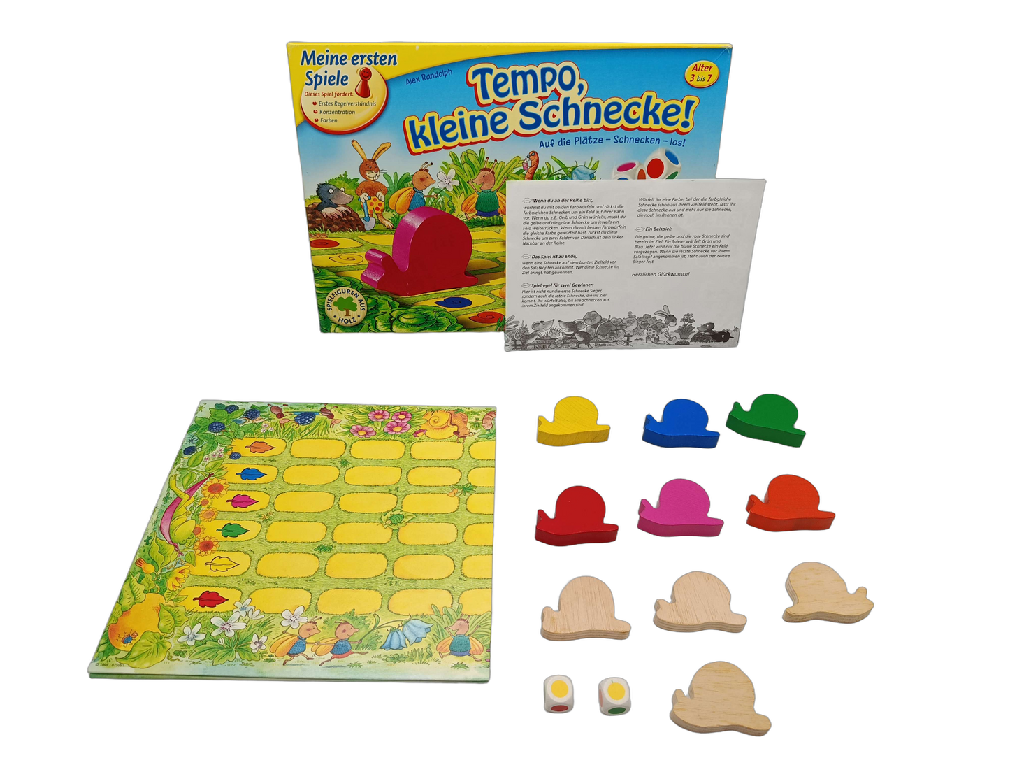 Ravensburger Tempo, kleine Schnecke! Brettspiel ab 3 Jahre