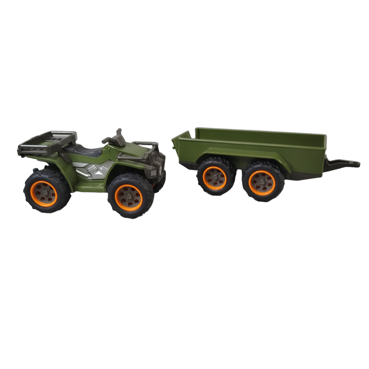 Schleich ATV mit Anhänger Fahrzeug