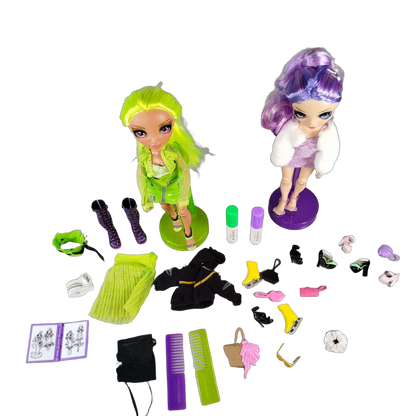 MGA Entertainment Bundle Modepuppen 2x Puppen mit Zubehör