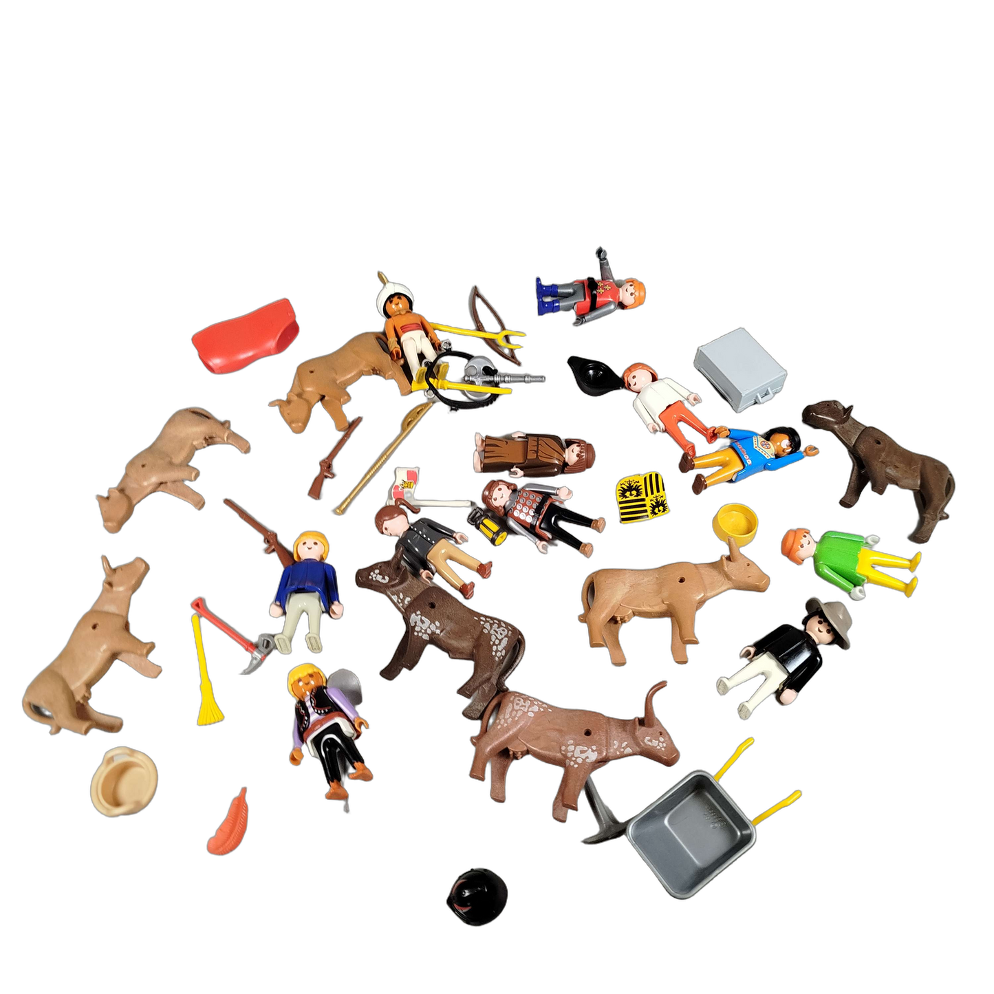 Playmobil Bundle Figuren Tiere Zubehör