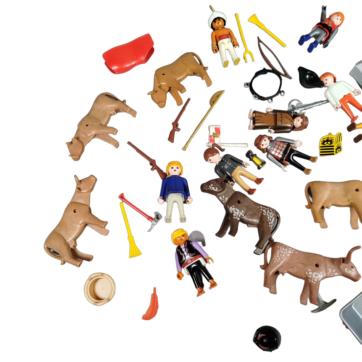 Playmobil Bundle Figuren Tiere Zubehör