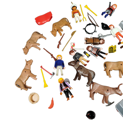 Playmobil Bundle Figuren Tiere Zubehör