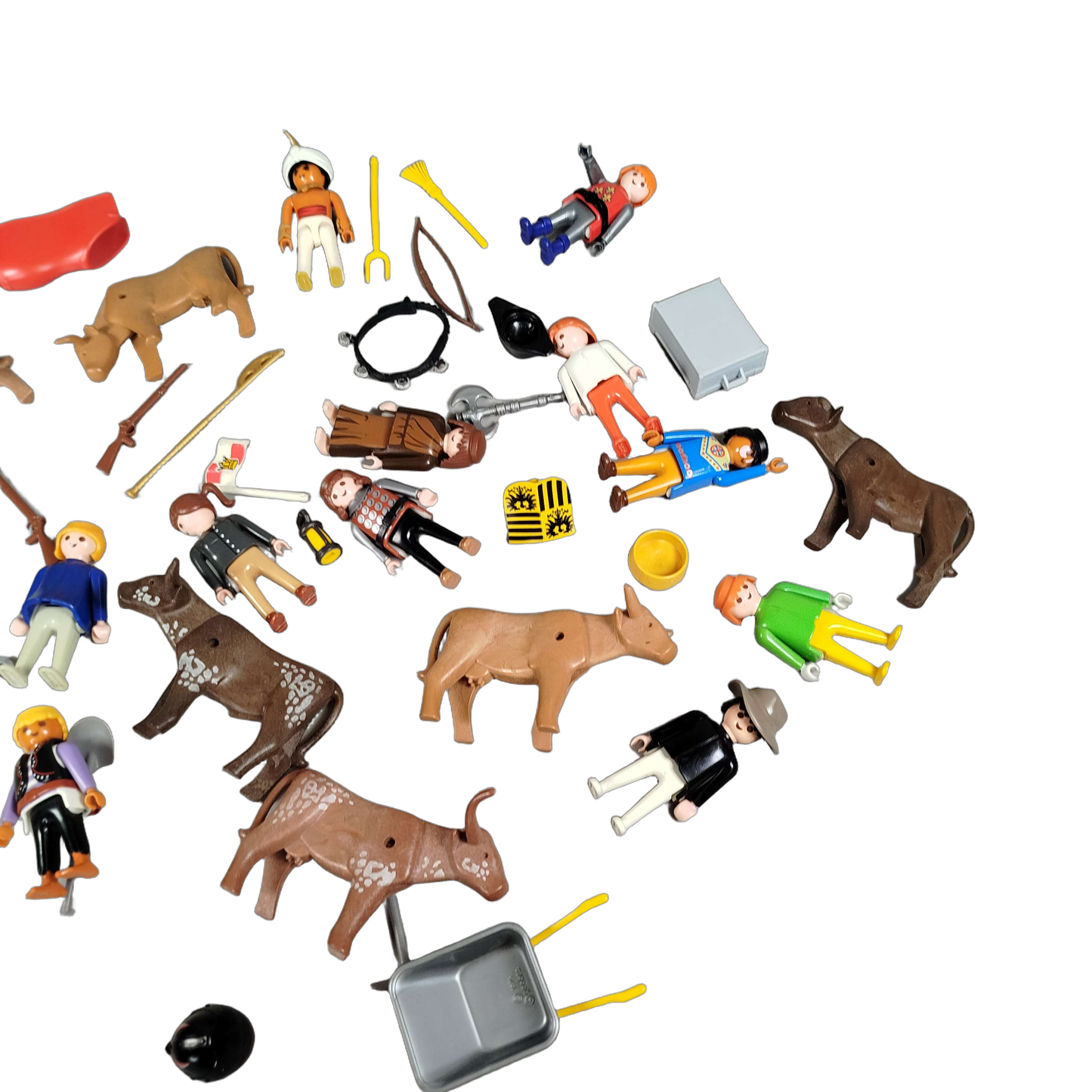 Playmobil Bundle Figuren Tiere Zubehör