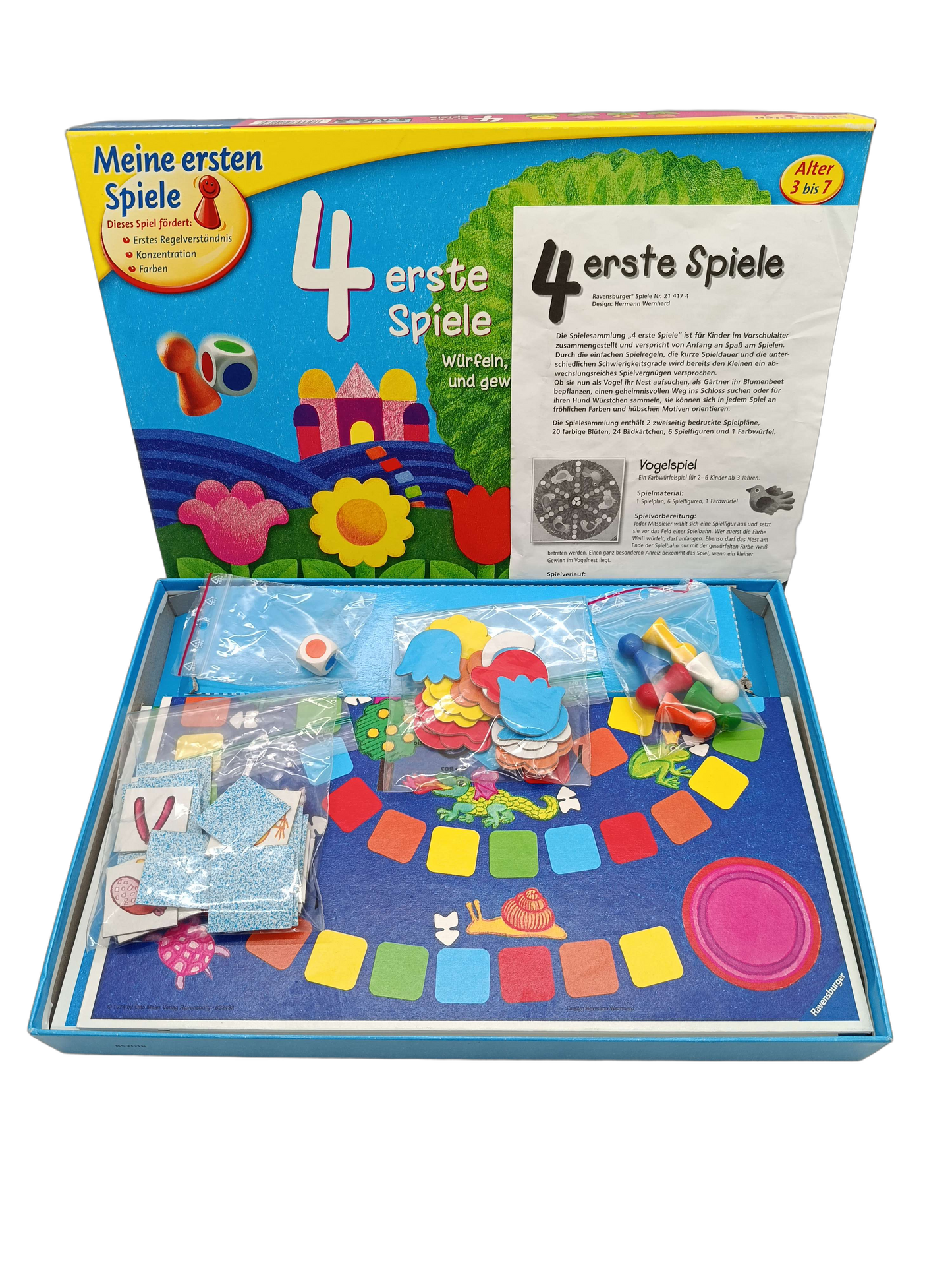 Ravensburger 4 erste Spiele 21 417 4 Brettspiel