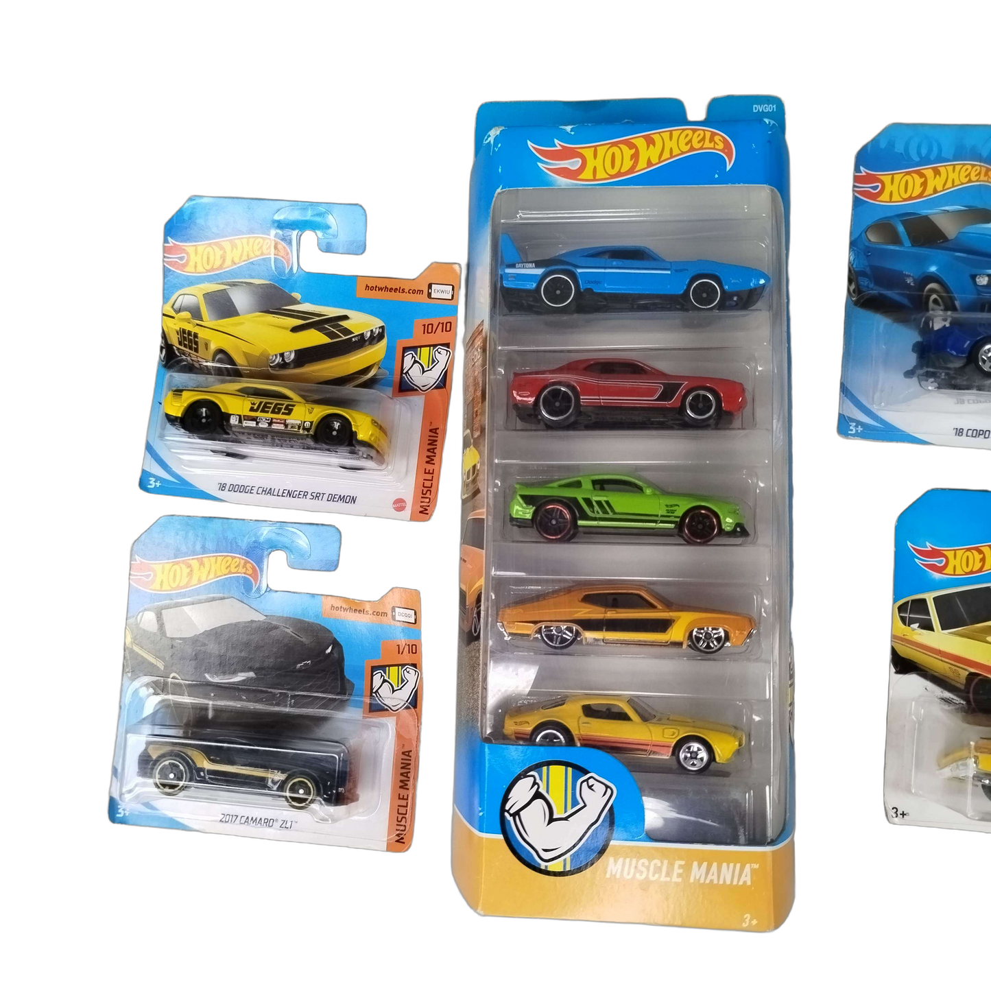 Hot Wheels Bundle Muscle Mania 12 Autos neuwertig