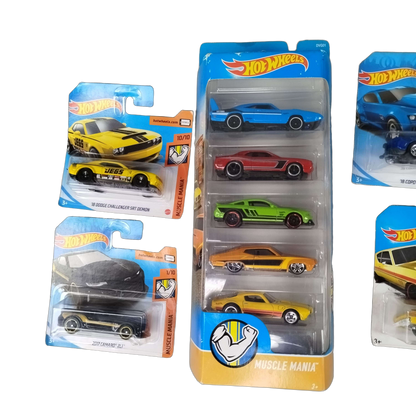 Hot Wheels Bundle Muscle Mania 12 Autos neuwertig