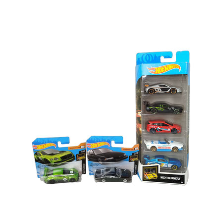 Hot Wheels Bundle Nightburnerz Set von 8 Autos Neu