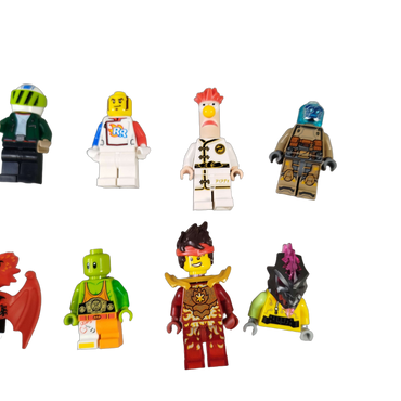 LEGO Bundle Ninja, Sci-Fi & Fantasy Set von 13 Minifiguren
