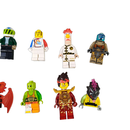 LEGO Bundle Ninja, Sci-Fi & Fantasy Set von 13 Minifiguren