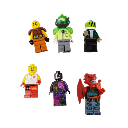 LEGO Bundle Ninja, Sci-Fi & Fantasy Set von 13 Minifiguren