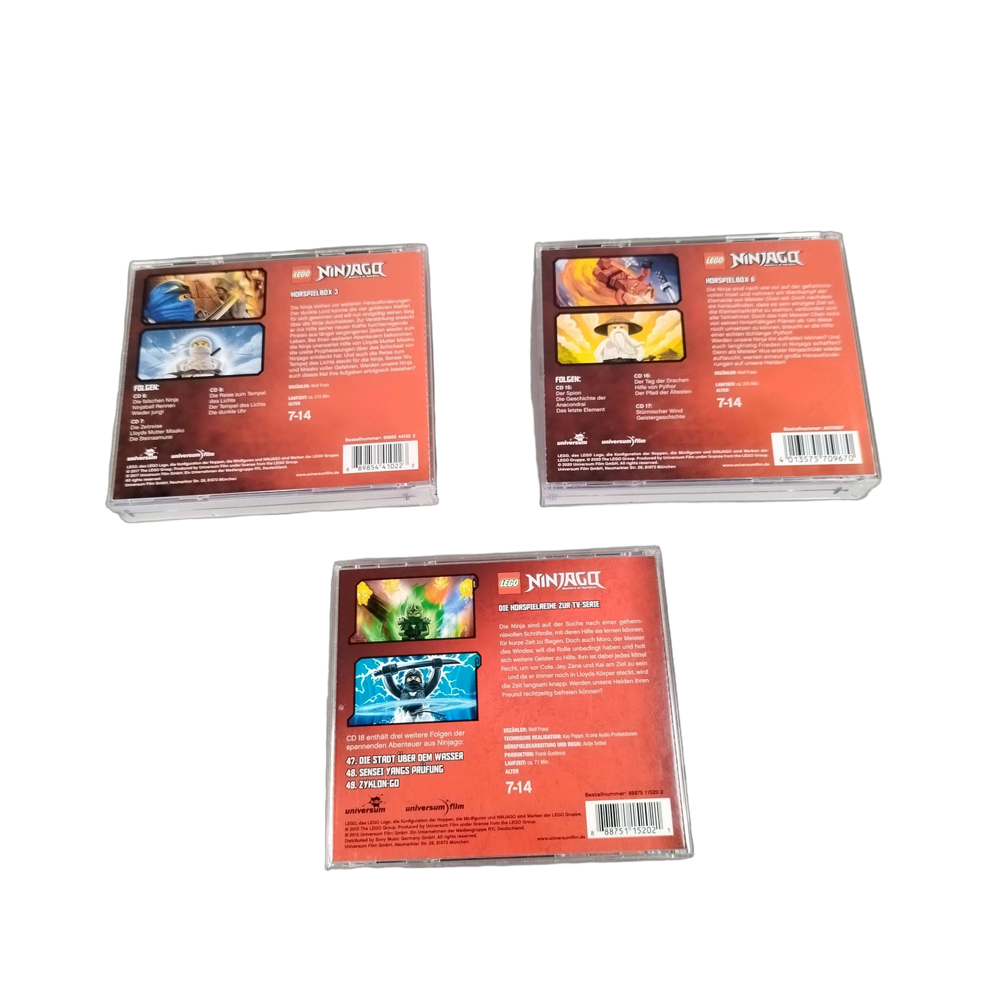 LEGO Bundle Ninjago 3 Hörspiel CDs