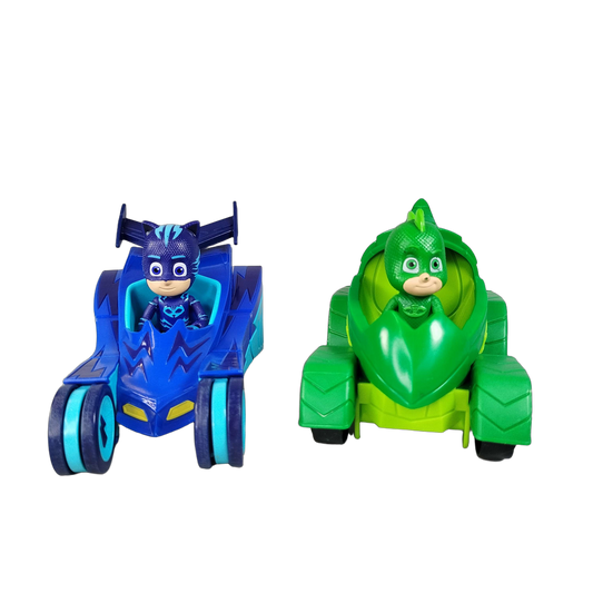 Just Play Bundle PJ Masks 2x Catboy & Gekko Fahrzeuge