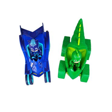 Just Play Bundle PJ Masks 2x Catboy & Gekko Fahrzeuge