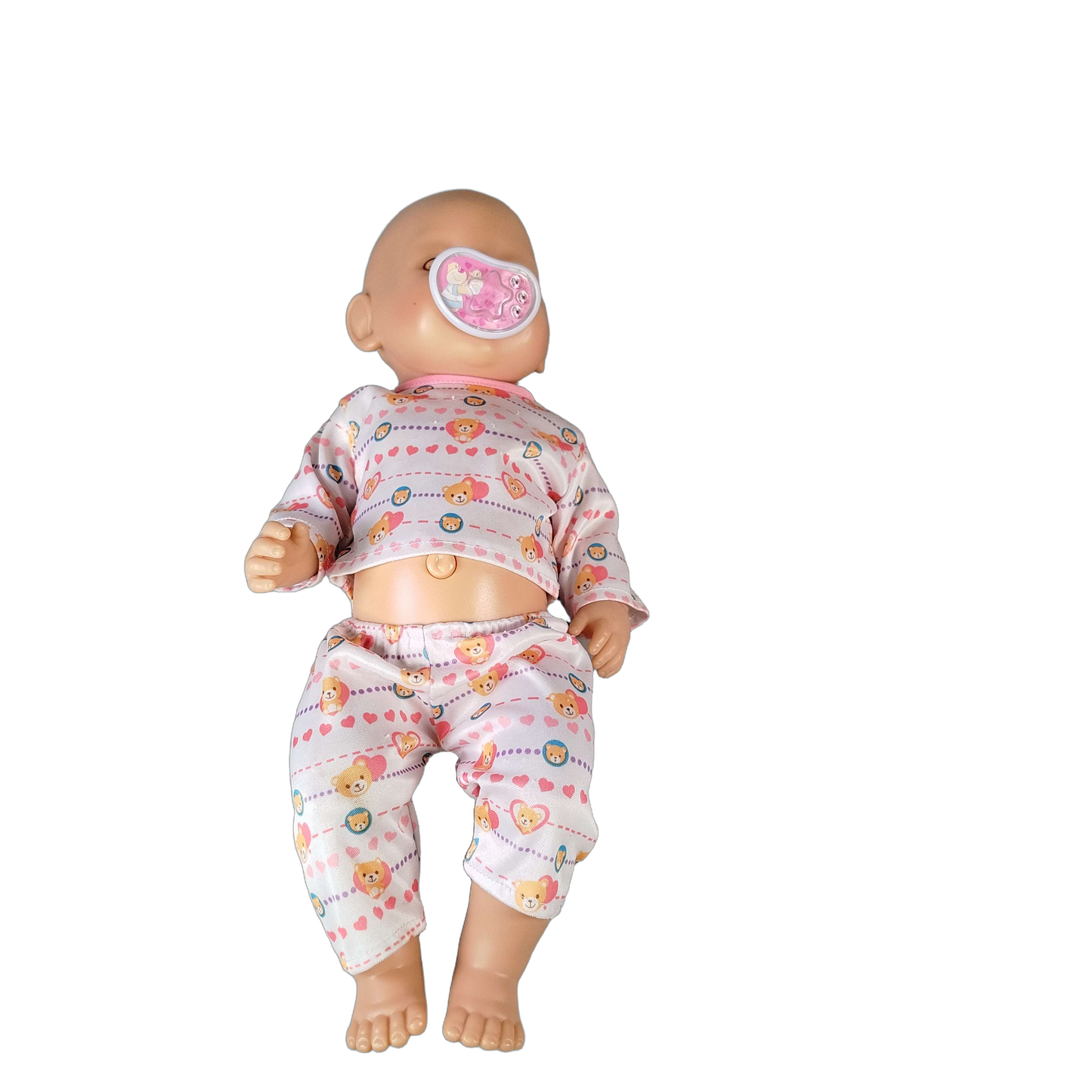 Zapf Creation Bundle Babypuppe Set Outfits & Fläschchen & Schnuller