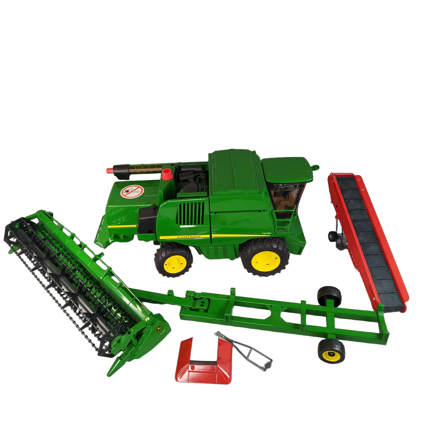 Bruder John Deere T670i 02132 Mähdrescher neuwertig