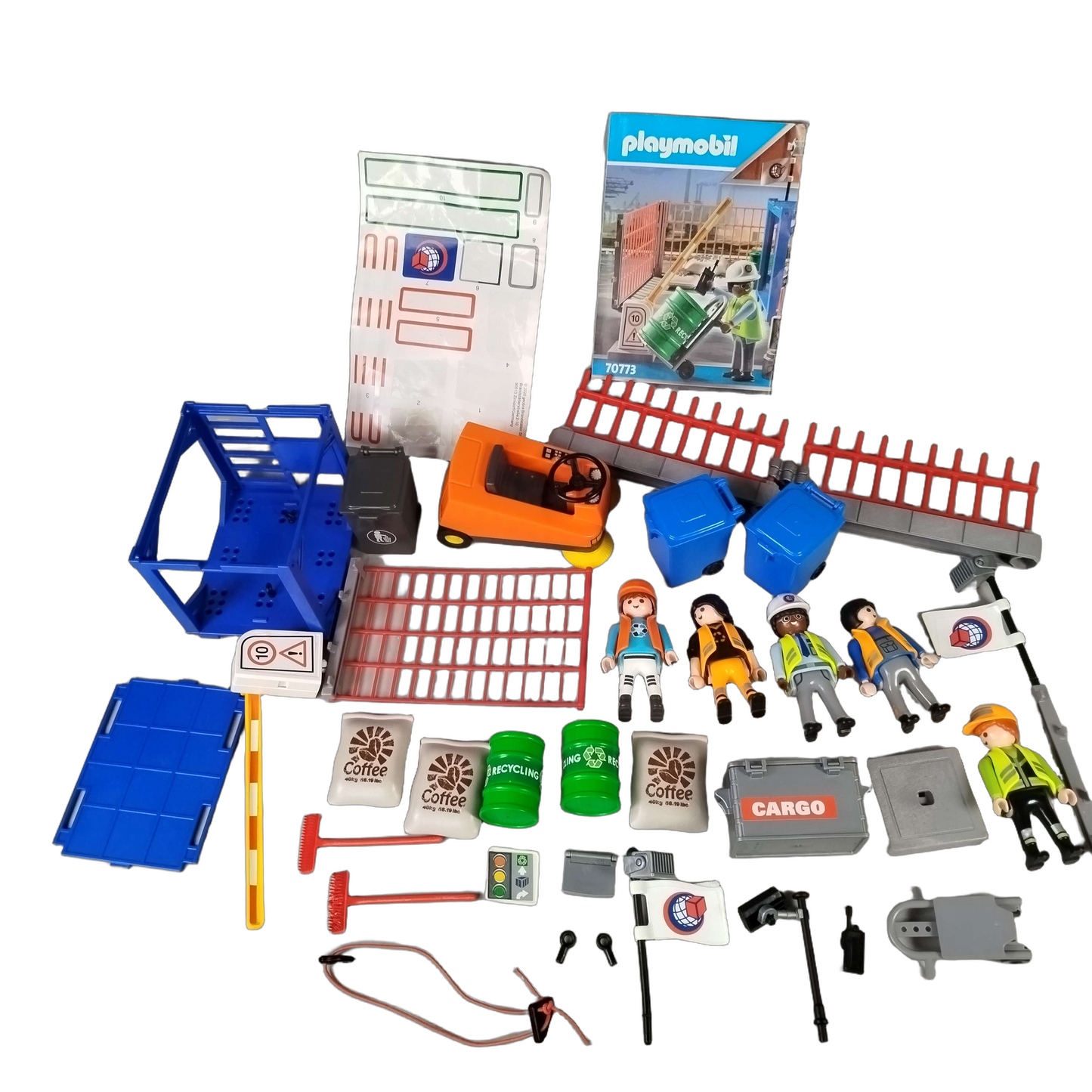 Playmobil Bundle Cargo 70773 1x Spielset Figuren & Zubehör
