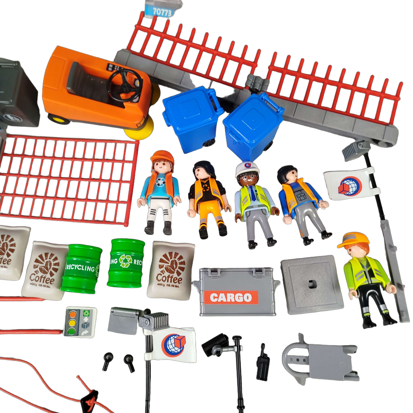 Playmobil Bundle Cargo 70773 1x Spielset Figuren & Zubehör