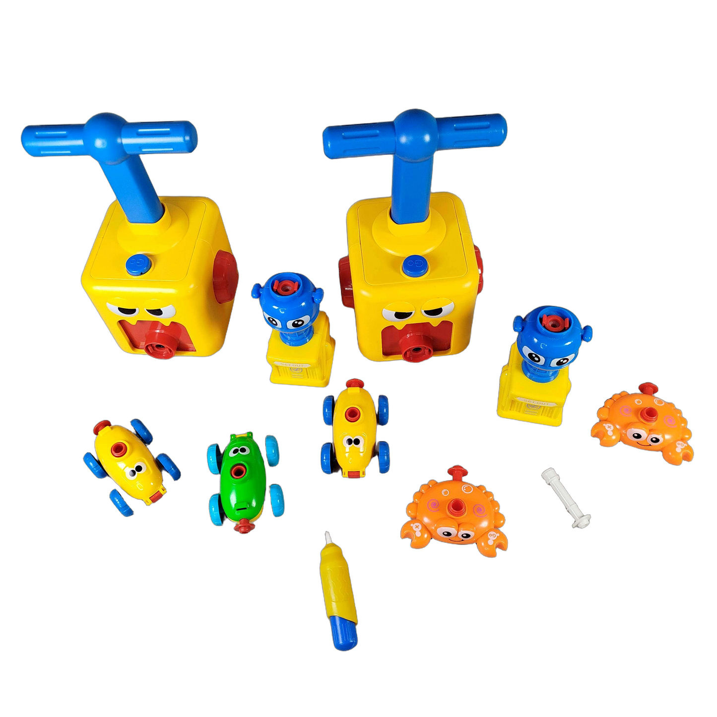 Bruder Bundle Monster Luftdruck Set Fahrzeugwerfer