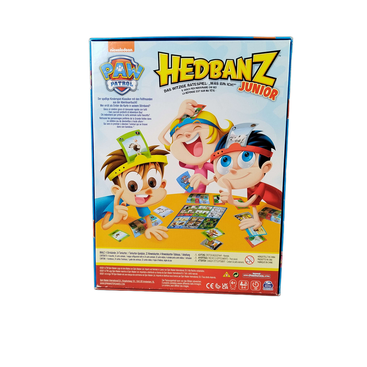 Spin Master Hedbanz Junior – Paw Patrol Kinderspiel