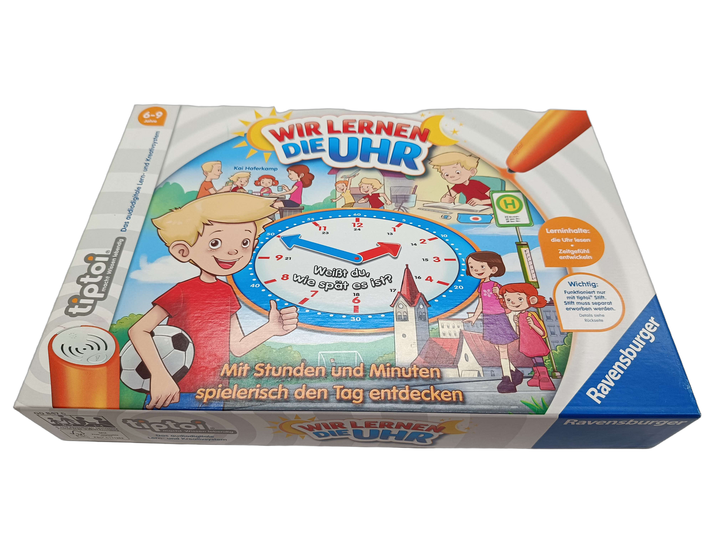Ravensburger tiptoi Wir lernen die Uhr Buch