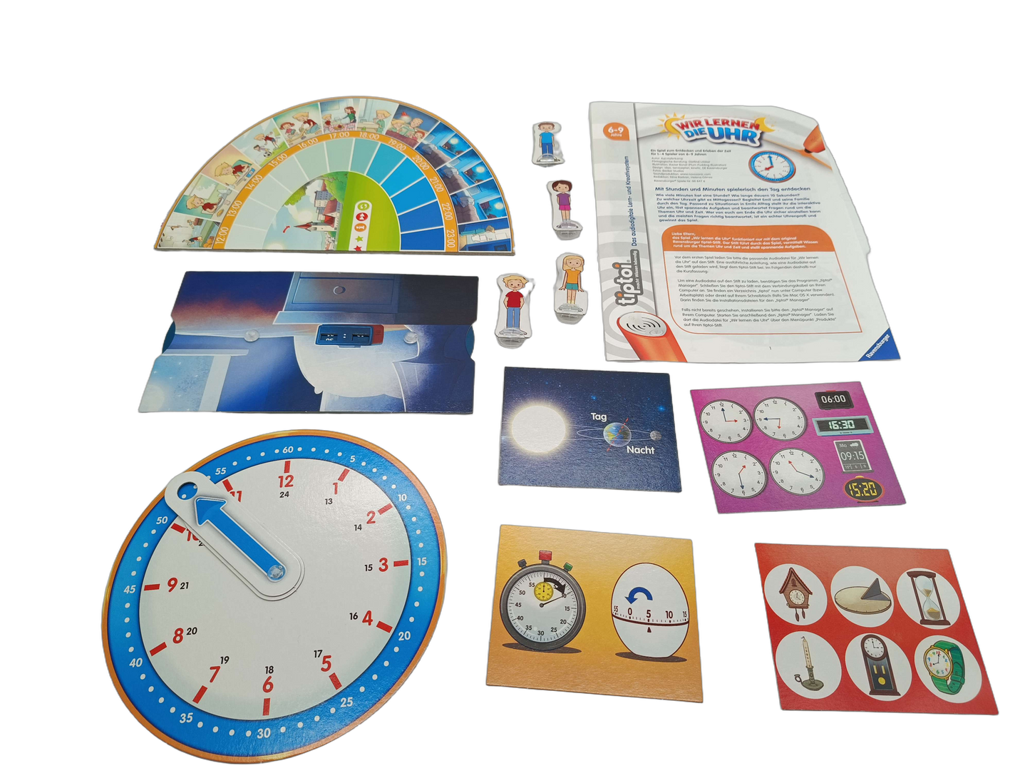 Ravensburger tiptoi Wir lernen die Uhr Buch