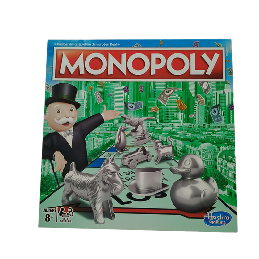 Hasbro Monopoly Brettspiel, neuwertig