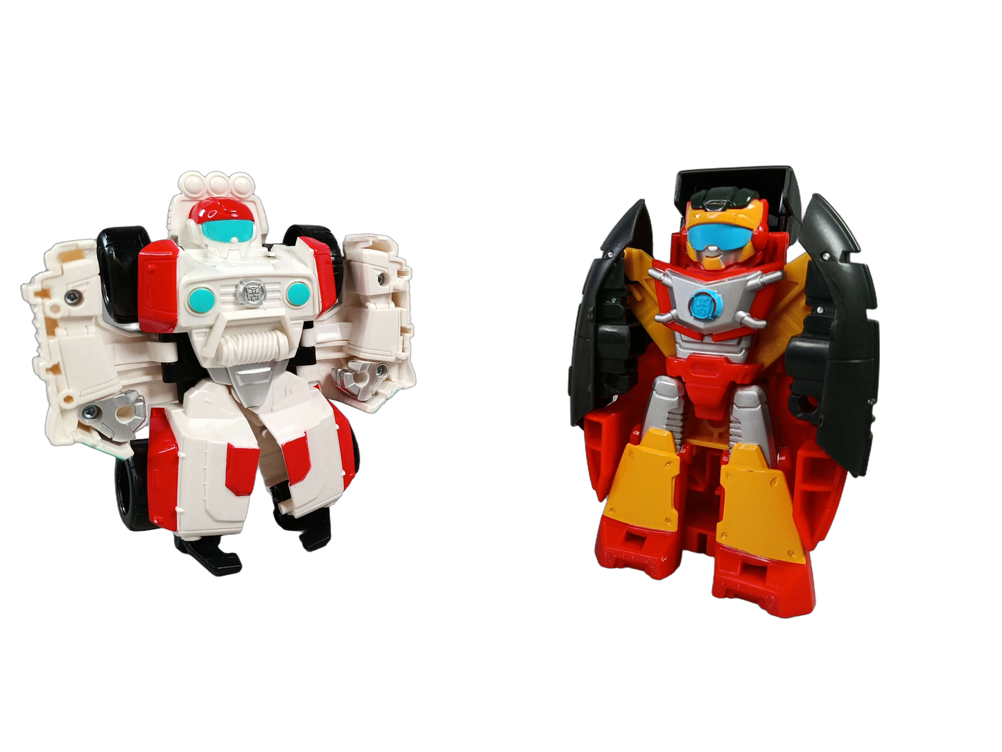 Hasbro Bundle Rescue Bots Hot Shot Set von 4 Actionfiguren & Roboter