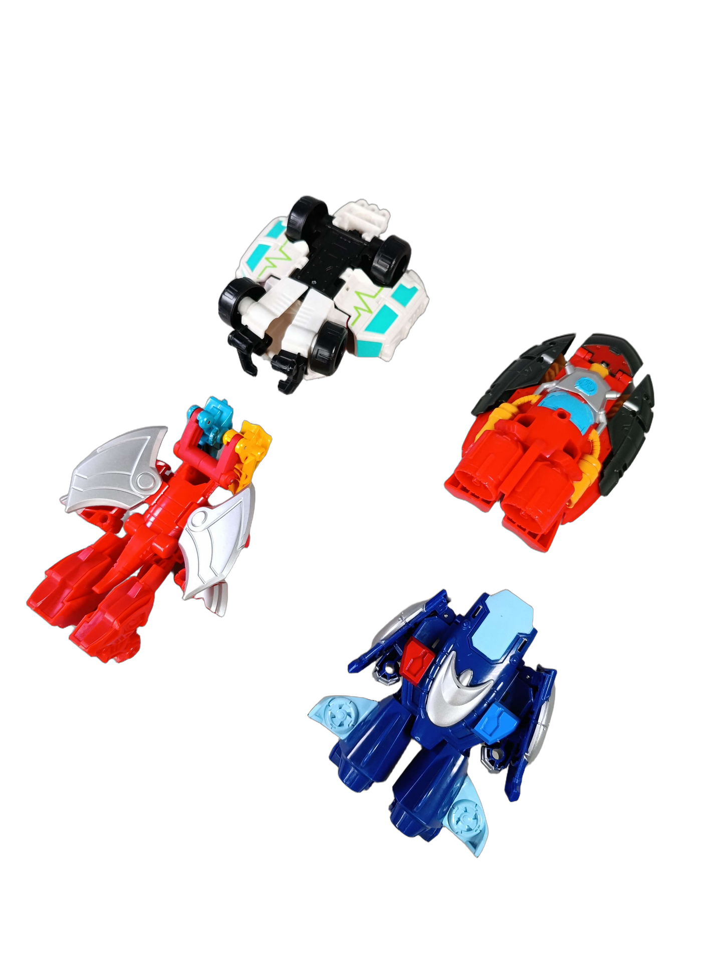 Hasbro Bundle Rescue Bots Hot Shot Set von 4 Actionfiguren & Roboter