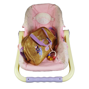 Zapf Creation Bundle Baby Born Puppensitz Comfort Seat Zubehör