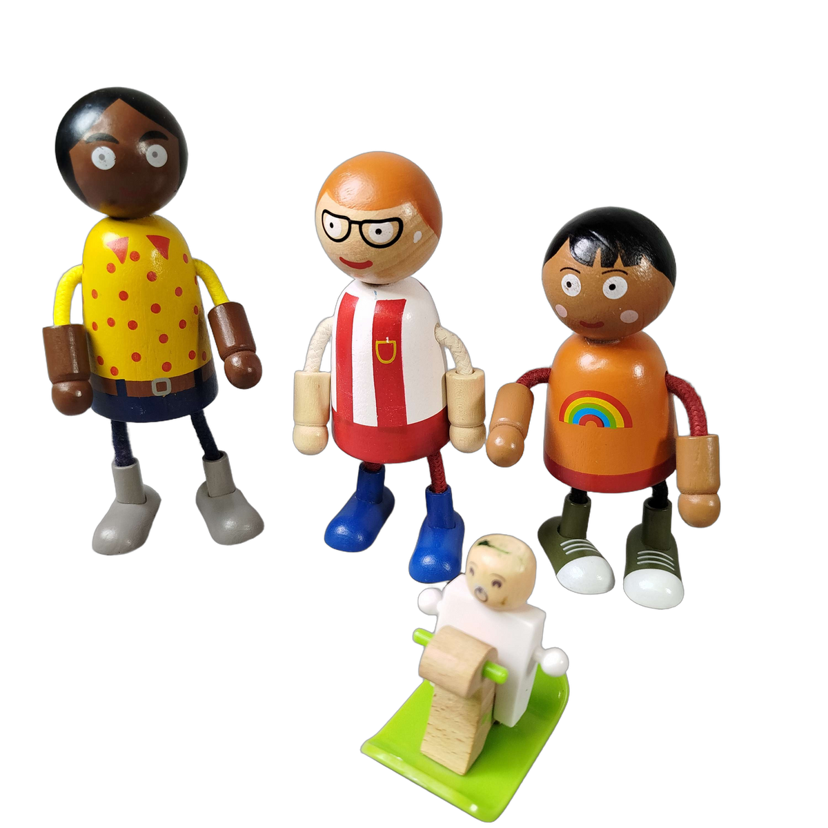 small foot Bundle Holz Set von 11 Figuren