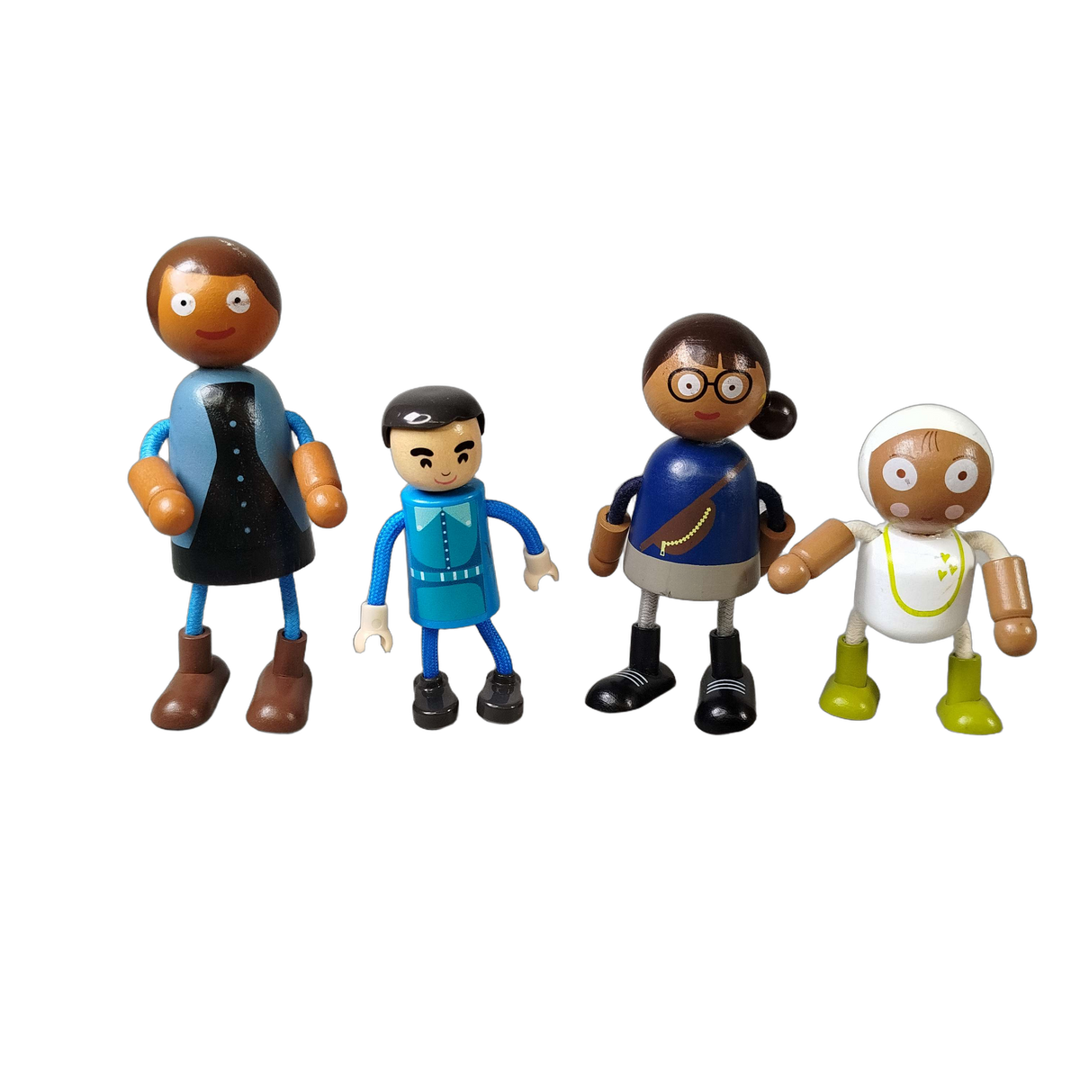 small foot Bundle Holz Set von 11 Figuren