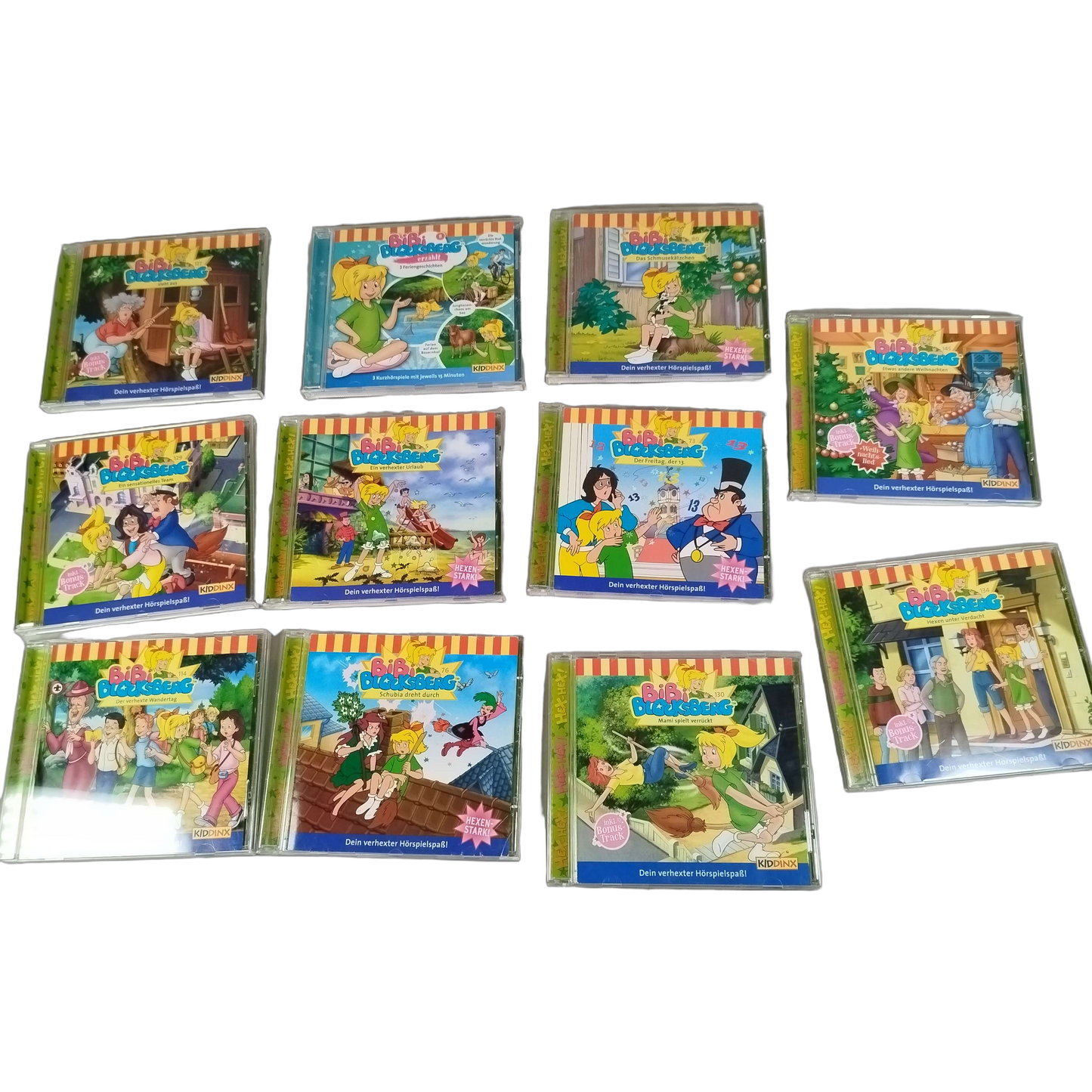 KIDDINX Bundle Bibi Blocksberg 11x Hörspiel CDs