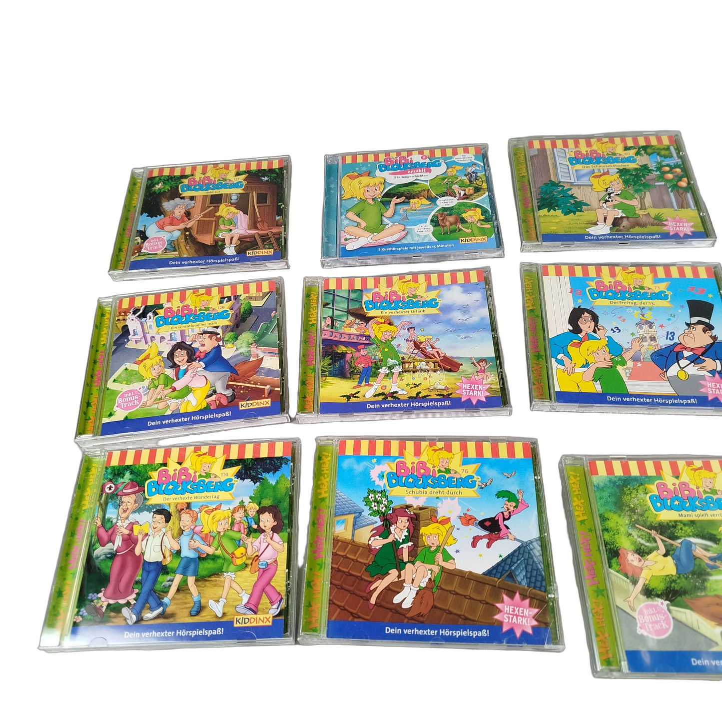KIDDINX Bundle Bibi Blocksberg 11x Hörspiel CDs