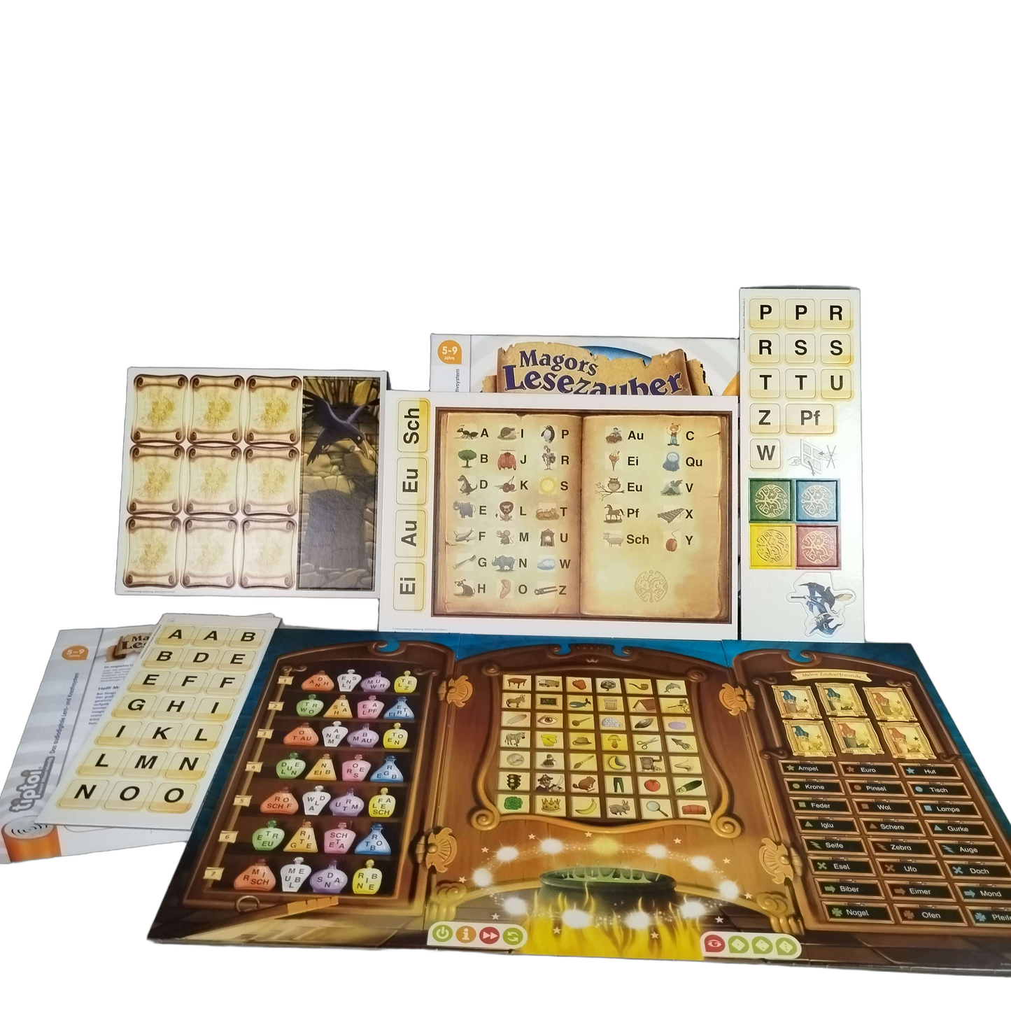Ravensburger tiptoi Magors Lesezauber 00 508 Buch, Neuwertig