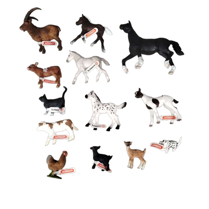 Schleich Tiere Bundle viele Teile Tiere
