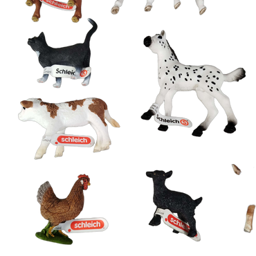 Schleich Tiere Bundle viele Teile Tiere