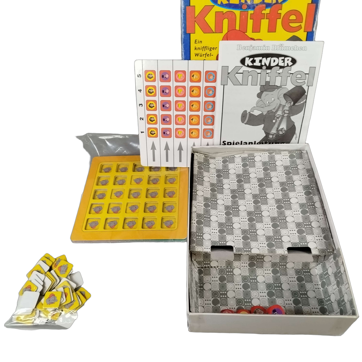 Schmidt Spiele Benjamin Blümchen Kinder Kniffel Würfelspiel