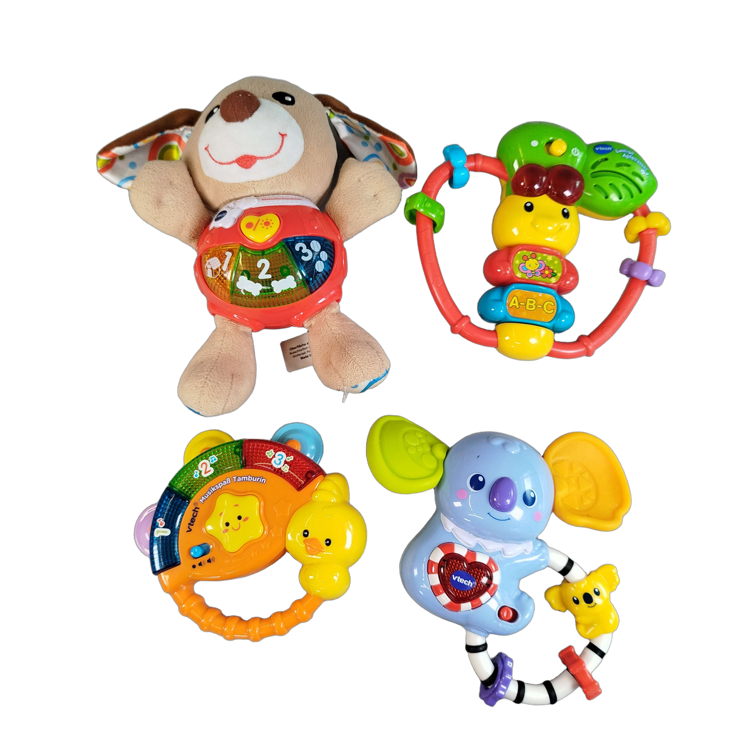 VTech Bundle Baby Set von 4 Rasseln & Tamburin