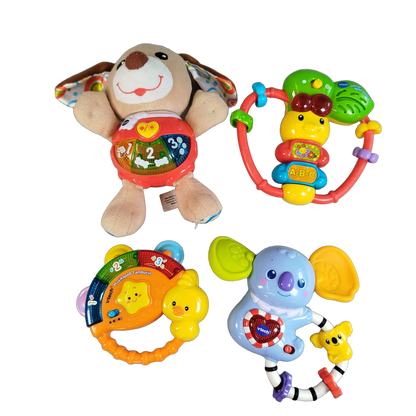 VTech Bundle Baby Set von 4 Rasseln & Tamburin