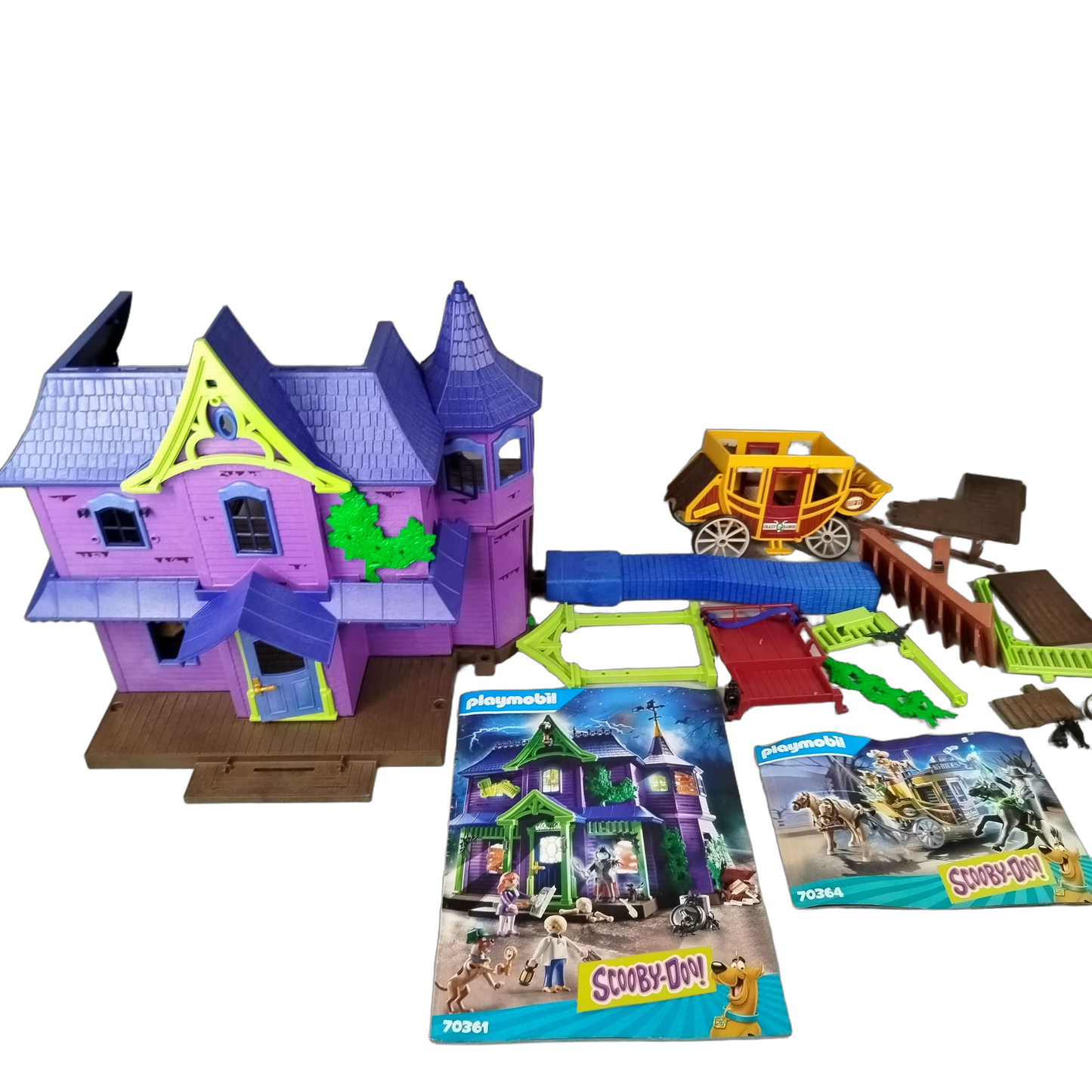 Playmobil Bundle Scooby-Doo! Set von 2 Haus & Kutsche
