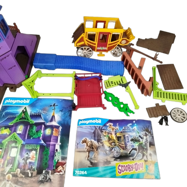 Playmobil Bundle Scooby-Doo! Set von 2 Haus & Kutsche