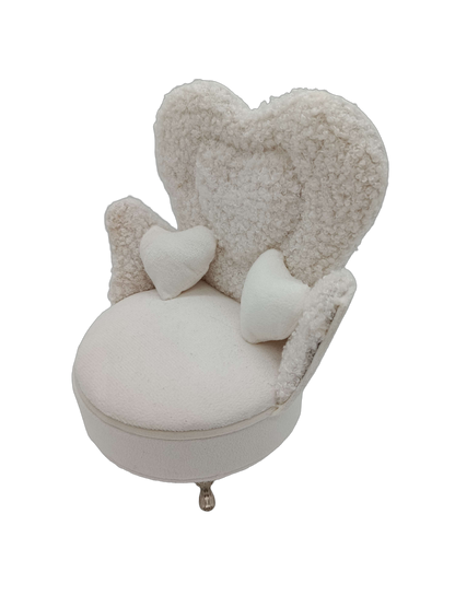 MGA Entertainment Herzförmiger Miniatur-Sessel Puppenhaus Möbel
